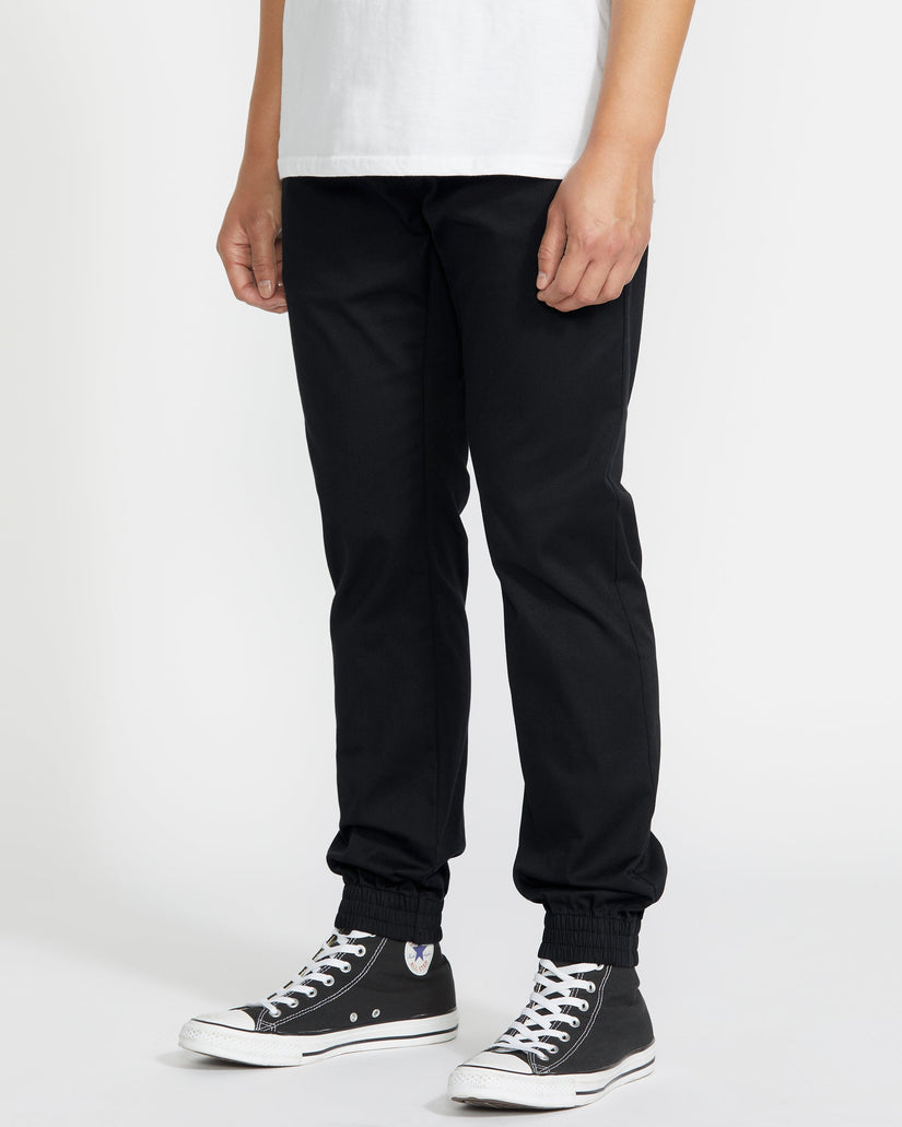 Frickin Slim Jogger Trousers - Black