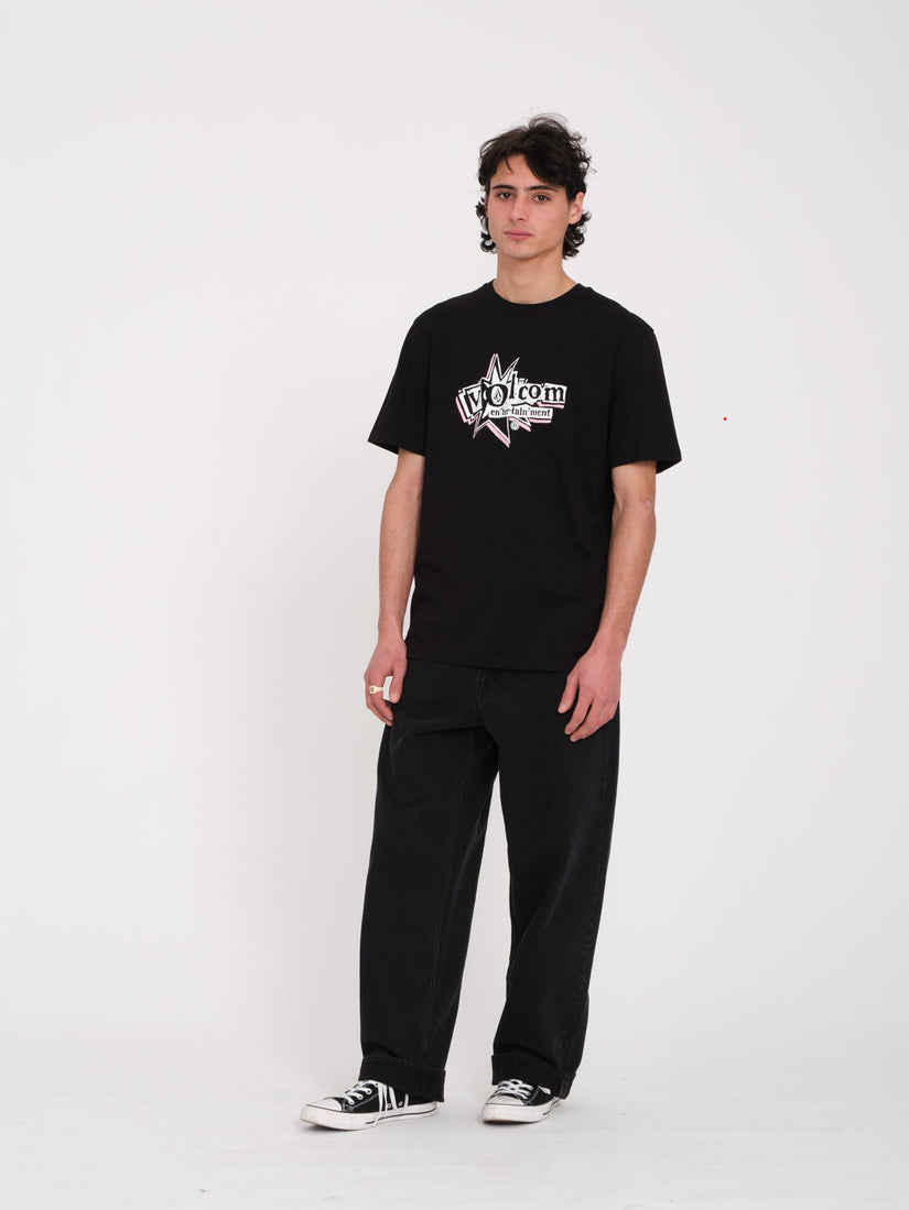 V Entertainment T-shirt - BLACK