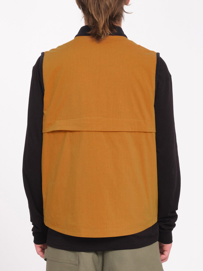 Bryan Iguchi Tds Vest - Chestnut Brown