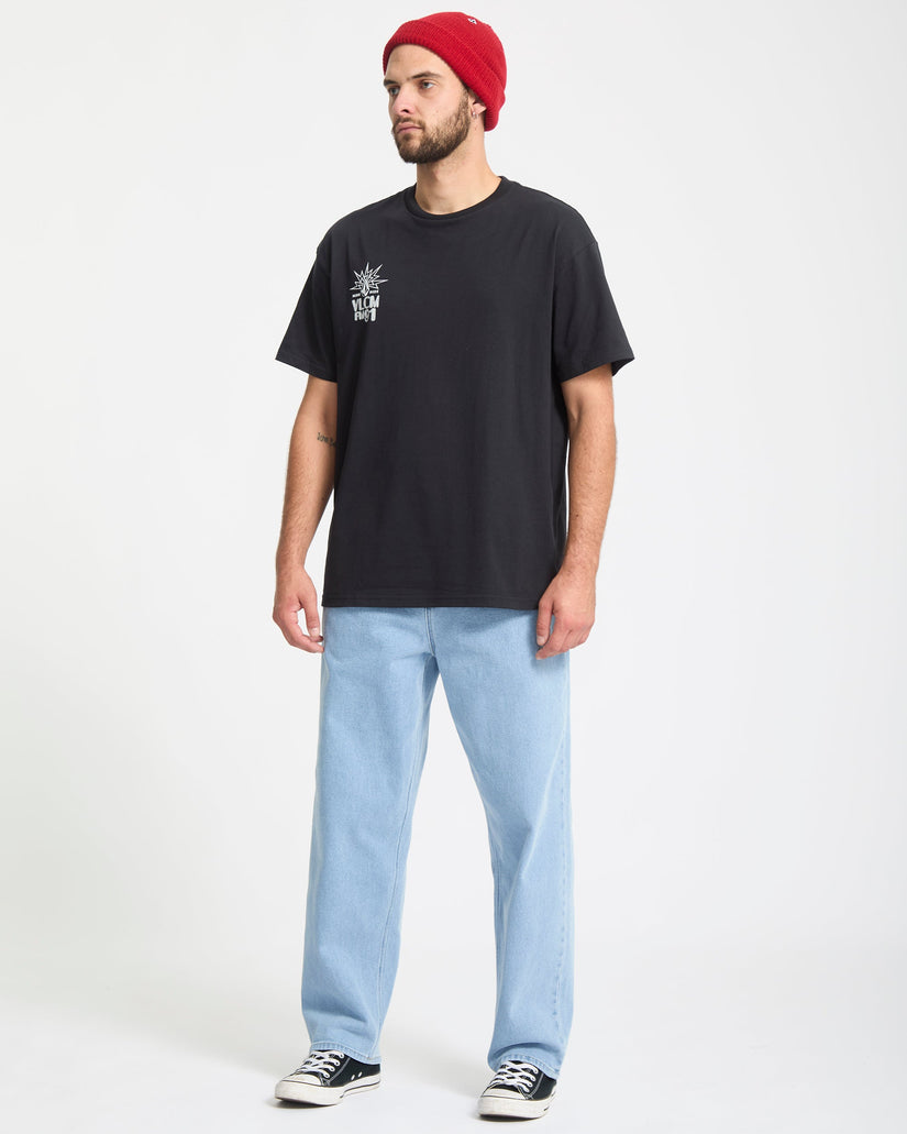 Freazy Loose Elasticated Waist Jeans - Blueprint