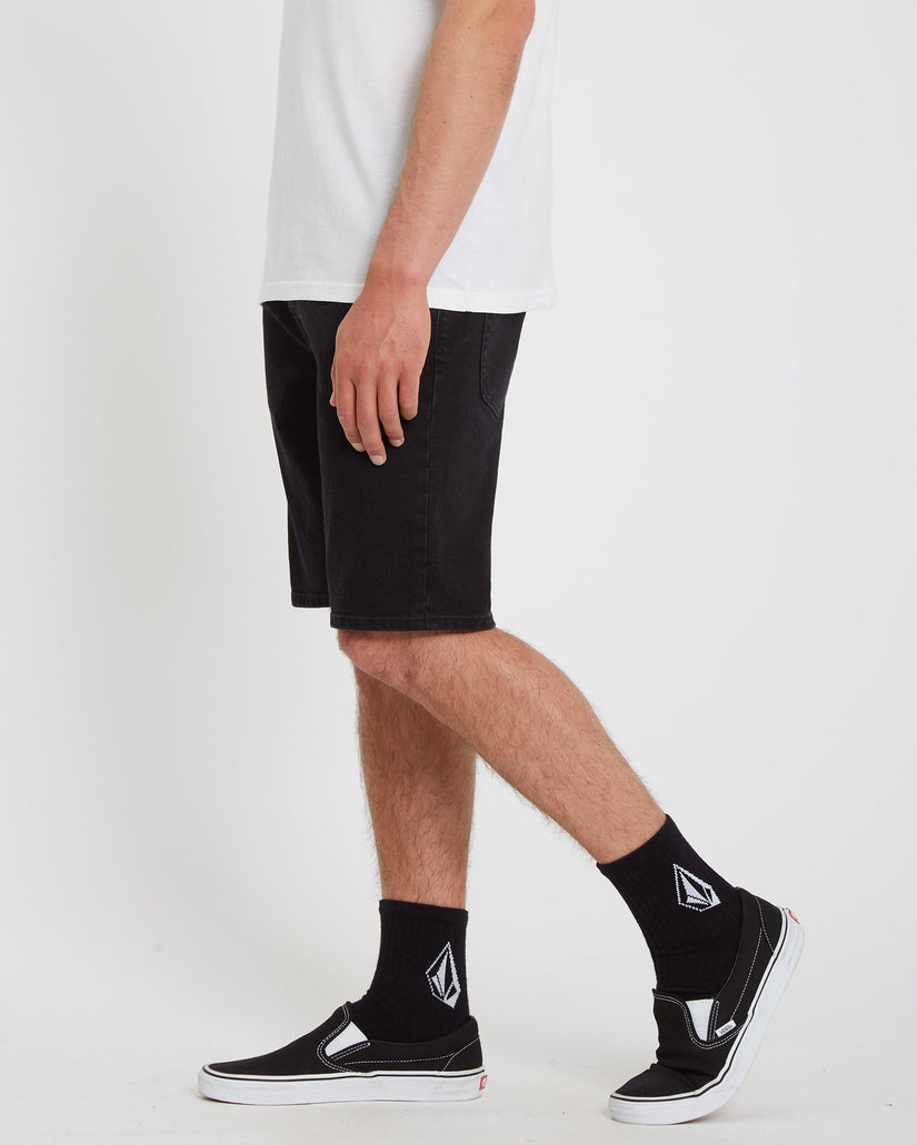 Solver Denim Short - BLACK OUT
