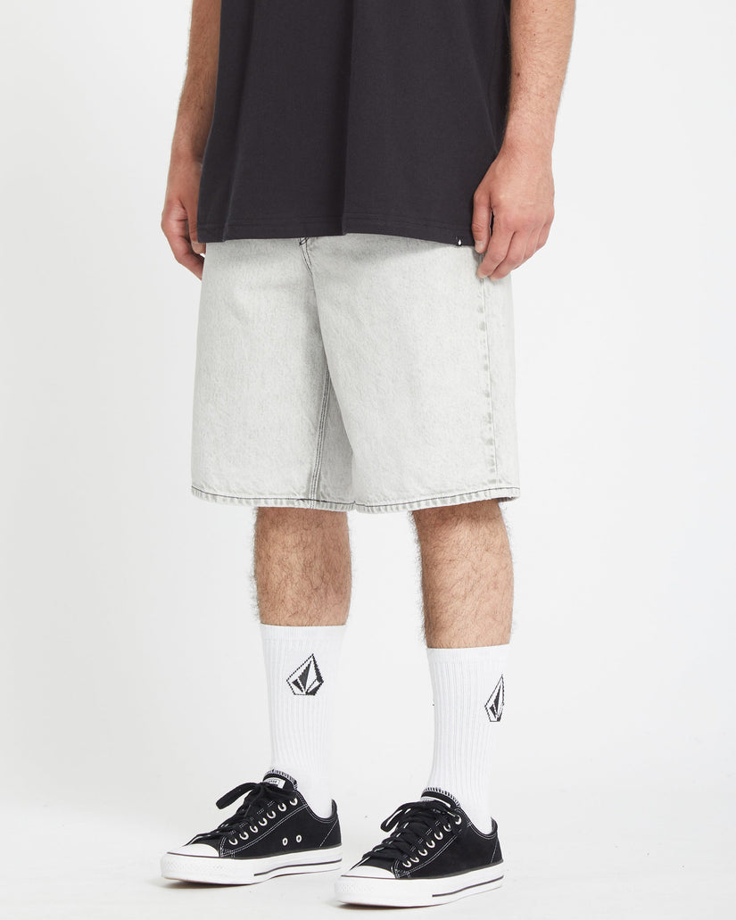 Billow Denim Short - BONE