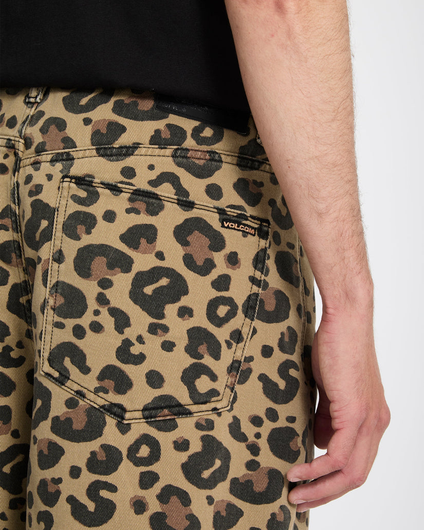 Chillow 24" Denim Short - Cheetah