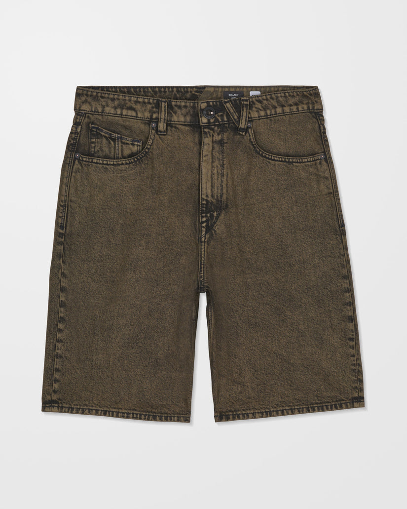 Billow 22" Denim Short - Sage Leaf