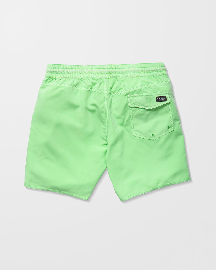 Center Trunk 17" Boardshort - Island Green