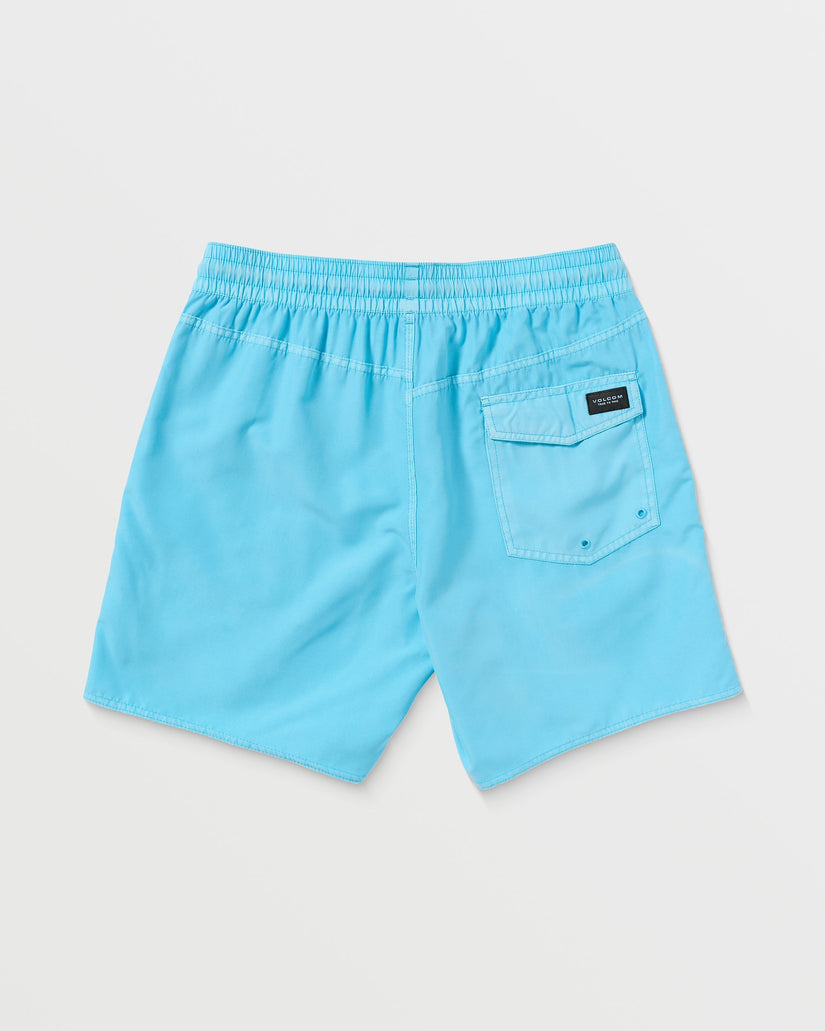 Center Trunk 17" Boardshort - RESIN BLUE