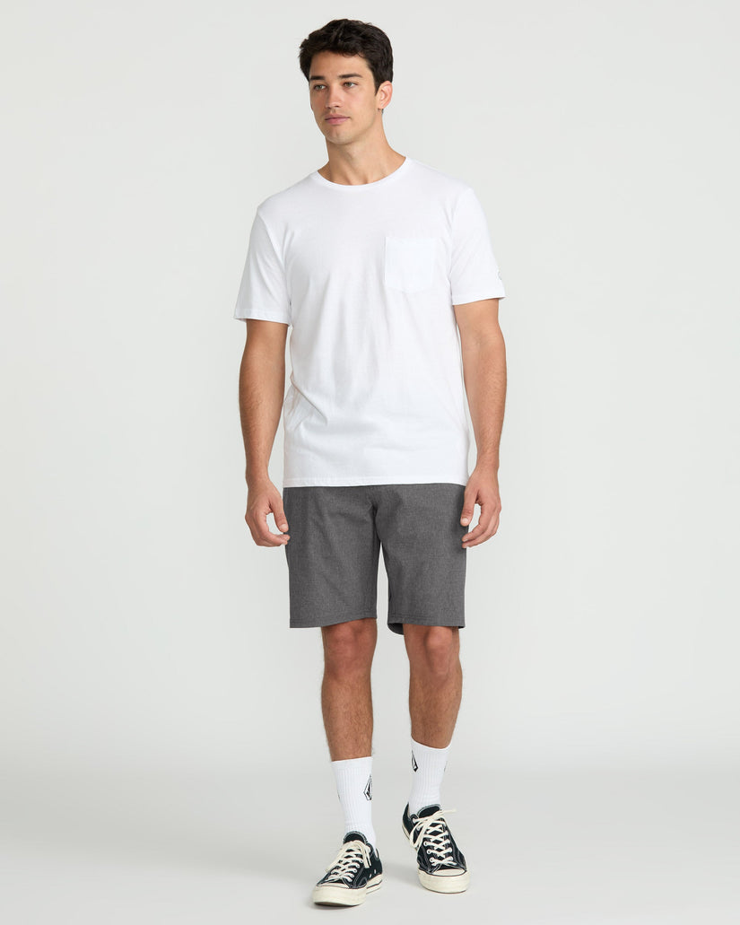 Frickin Cross Shred Static 20" Hybrid Short - CHARCOAL HEATHER