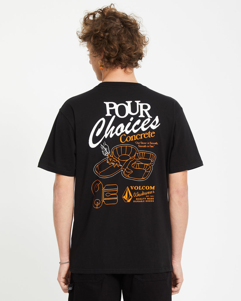 Pour Choices T-shirt - BLACK