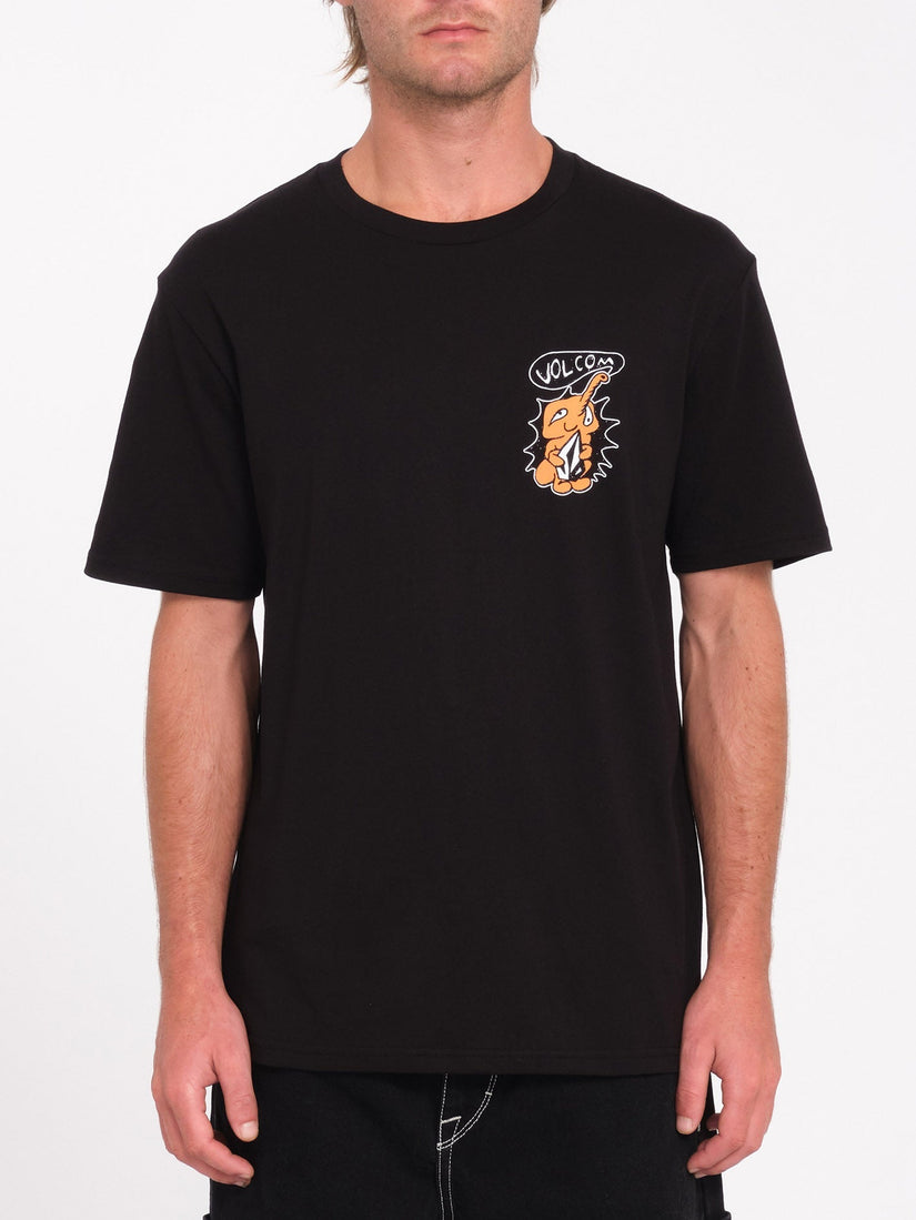 Santi Stoned T-Shirt - Black