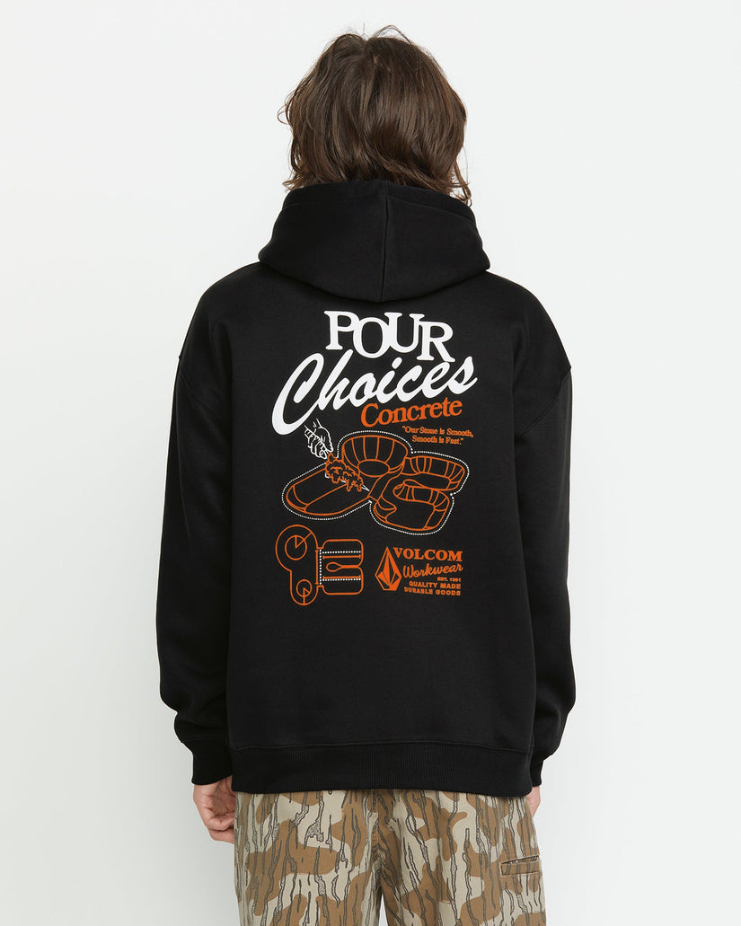 Pour Choices Hoodie - BLACK