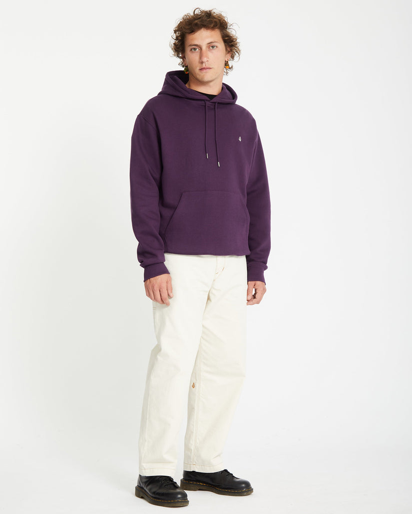 Single Stone Hoodie - GRAPE ROYALE