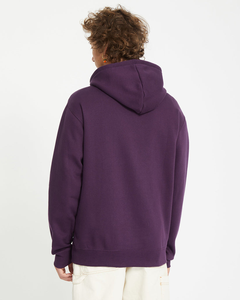 Single Stone Hoodie - GRAPE ROYALE