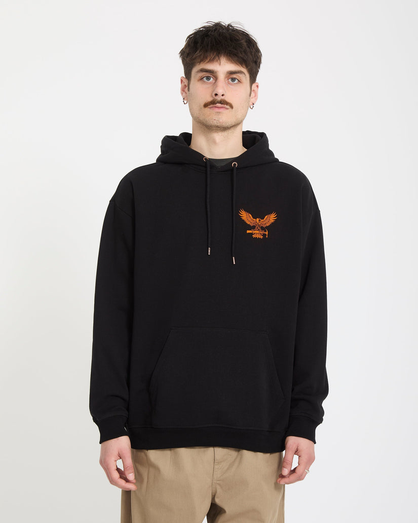Hammered Hoodie - Black
