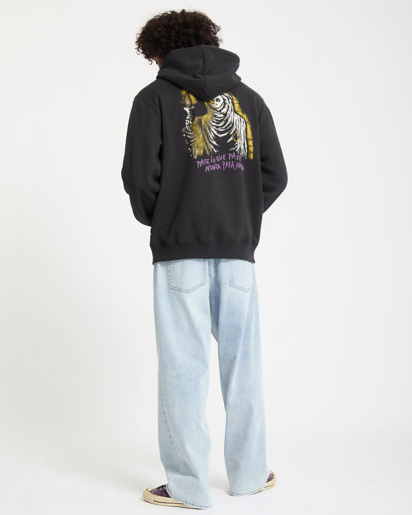Nunca Passa Hoodie - Antique Black