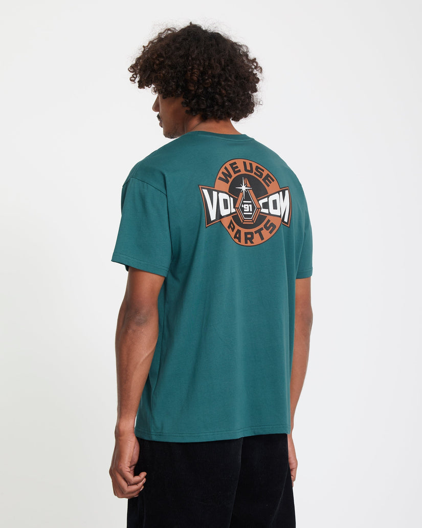 Parted Out Pocket T-Shirt - Rifle Green