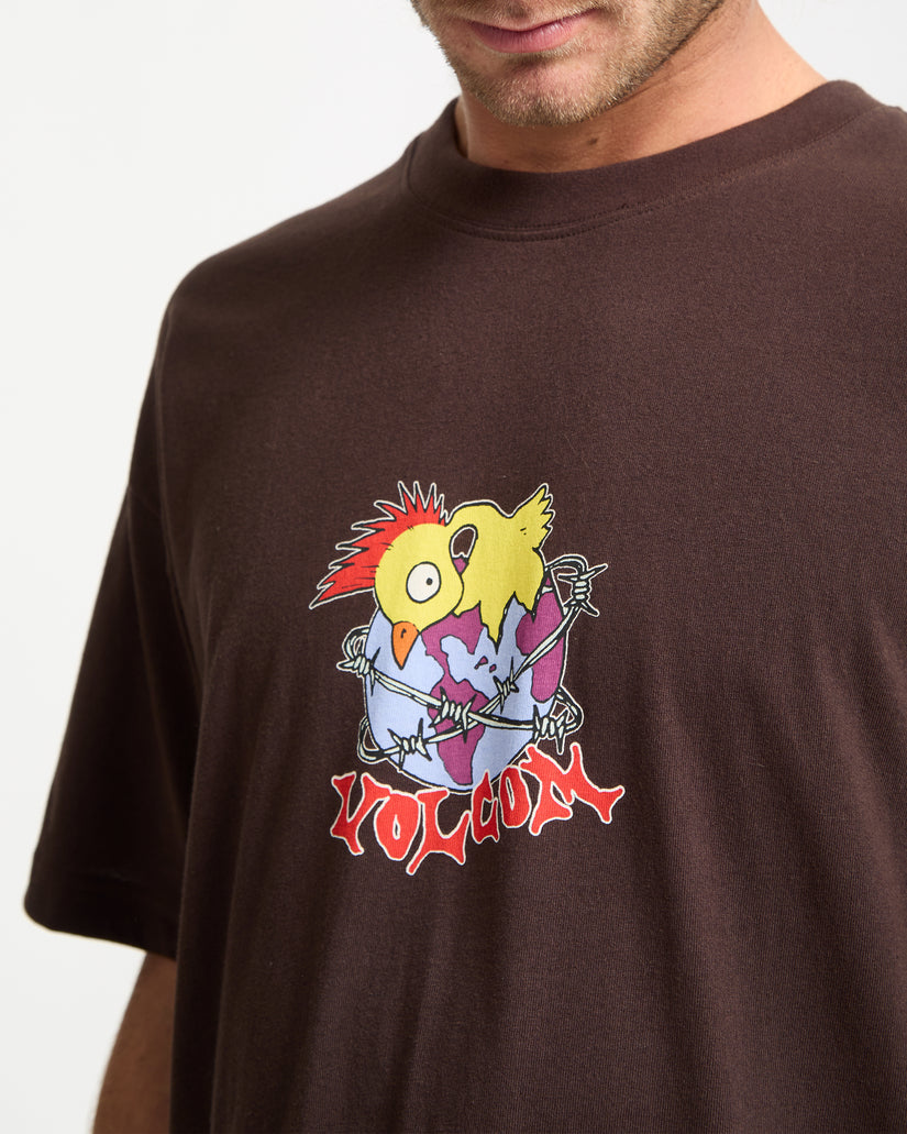 New Born T-Shirt - Cacao