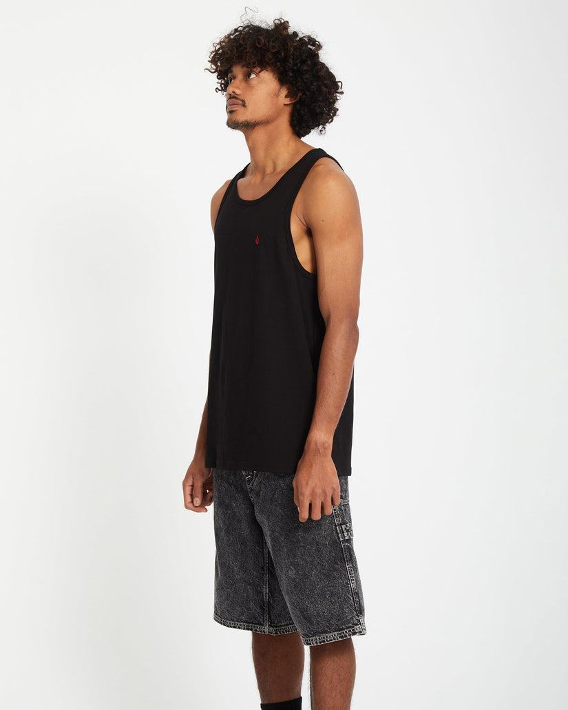 Stone Blanks Tank Top - Black