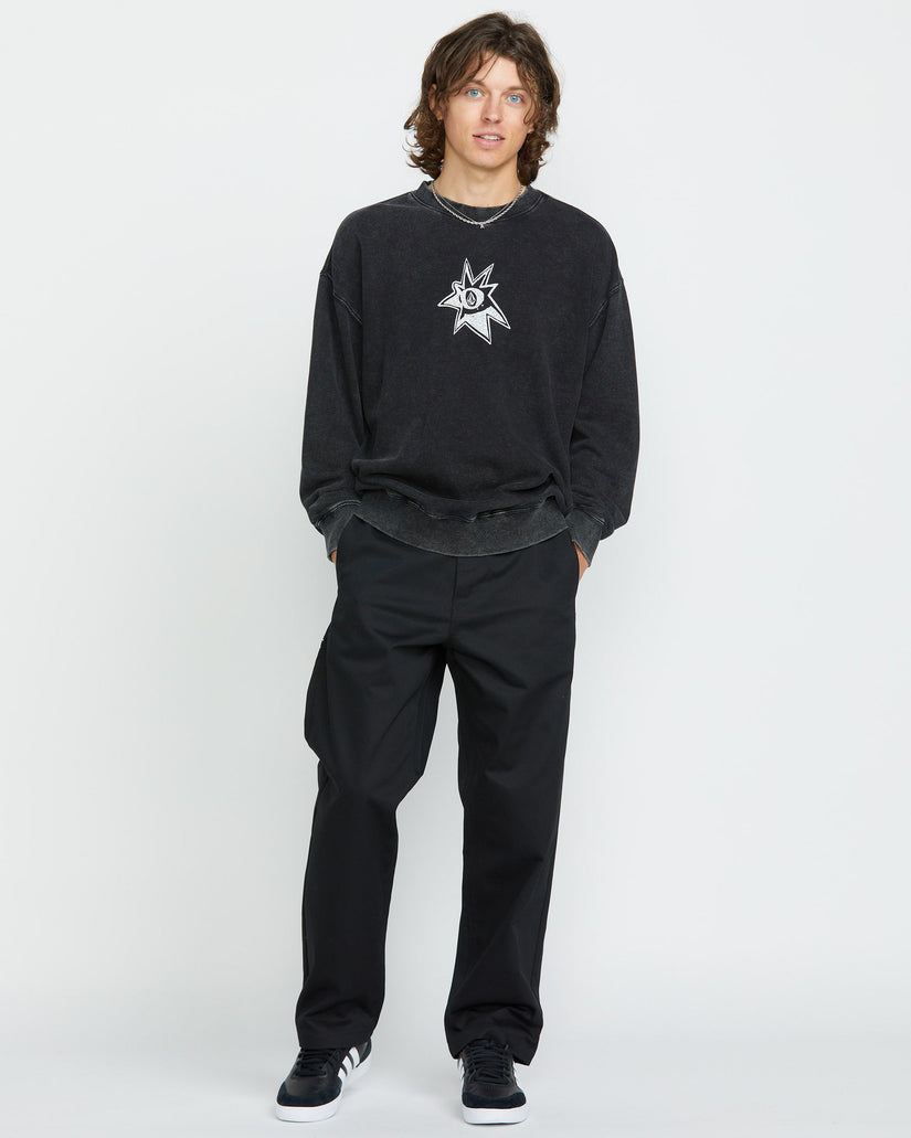 Volcom Ent Sweatshirt - BLACK