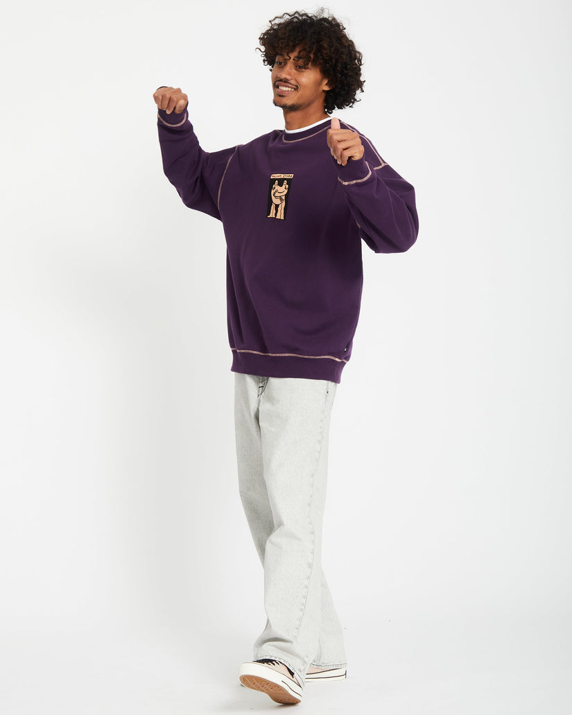 Podcol Sweatshirt - GRAPE ROYALE