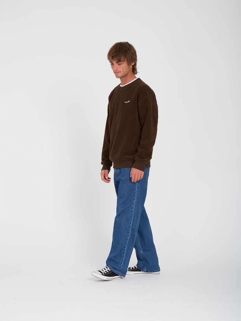 Too Kool Sweatshirt - DARK BROWN