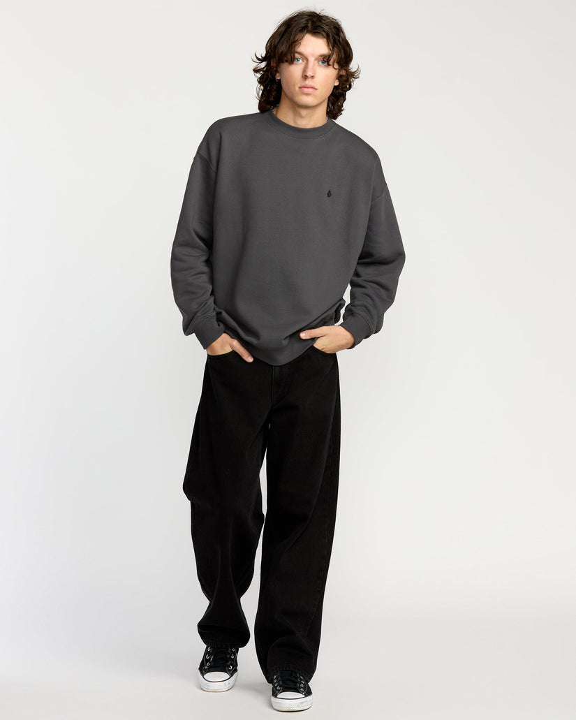 Single Stone Sweatshirt - Asphalt Black