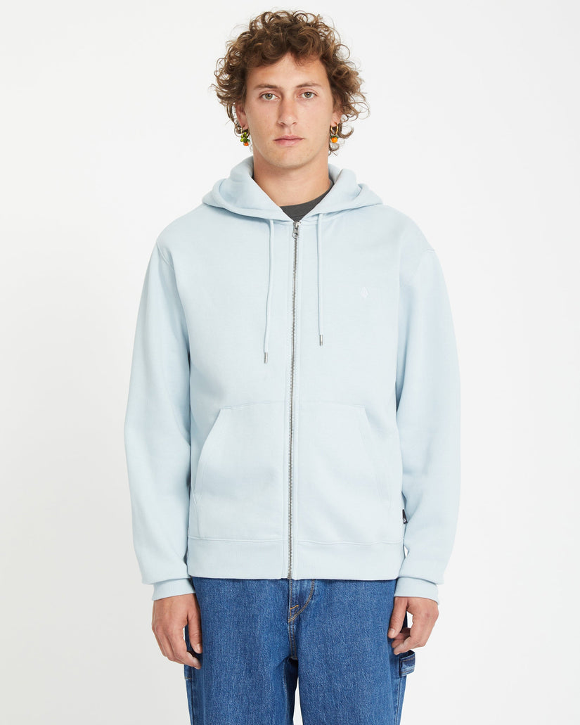 Single Stone Full Zip Hoodie - CAROLINA BLUE