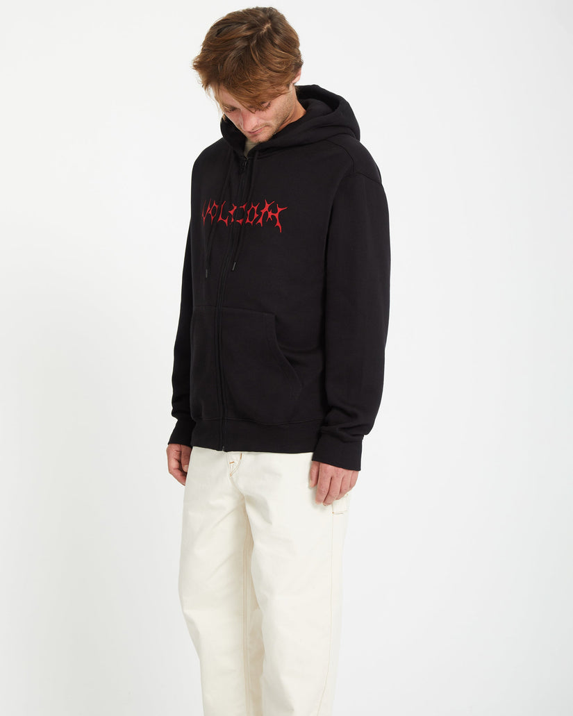 Watanite Full Zip Hoodie - BLACK