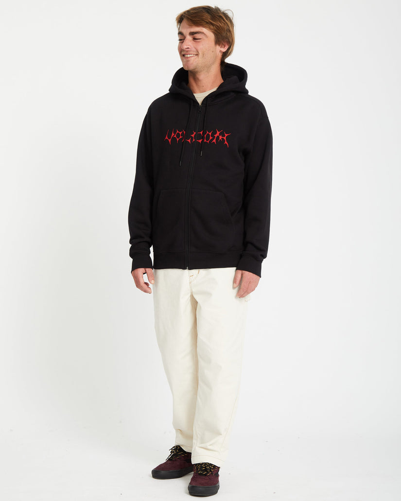 Watanite Full Zip Hoodie - BLACK