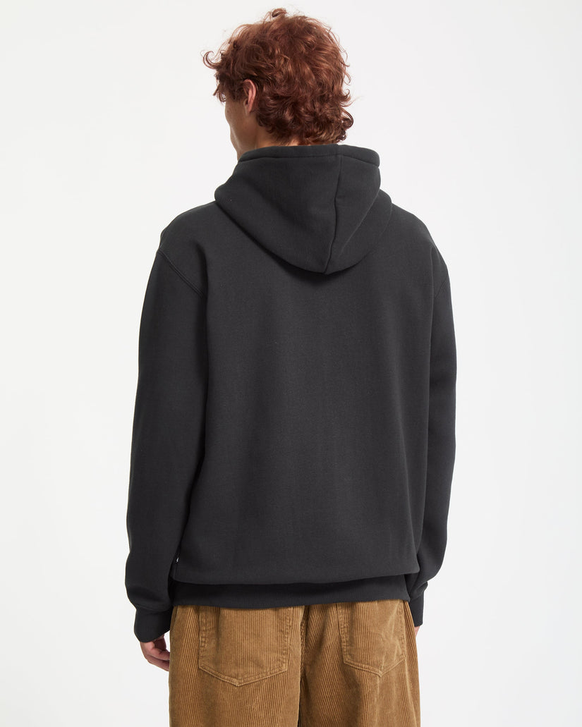 Stick Stoner Zip Hoodie - Antique Black