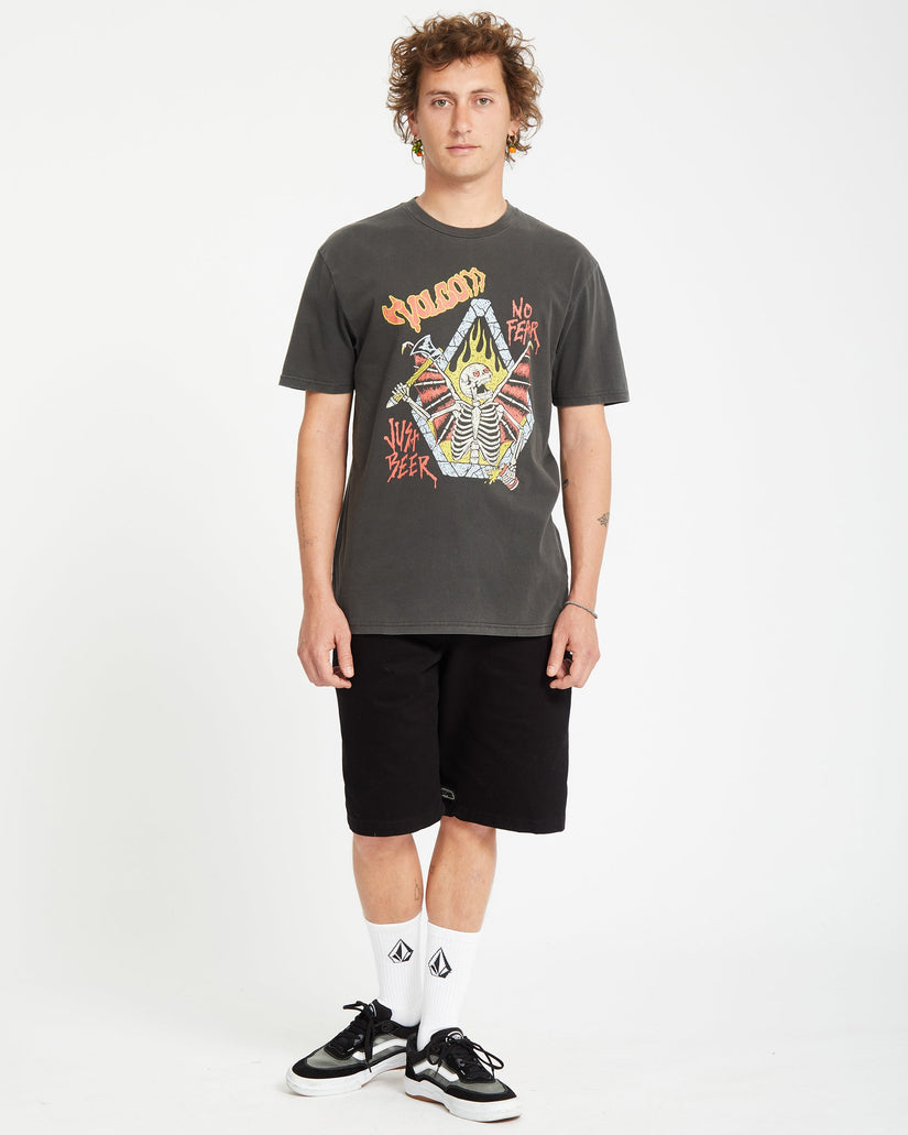 Just Beer T-shirt - BLACK