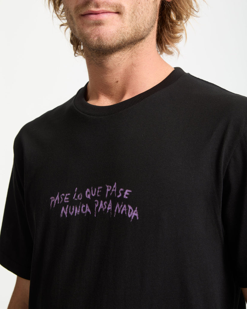 Nunca Pasa T-Shirt - Black