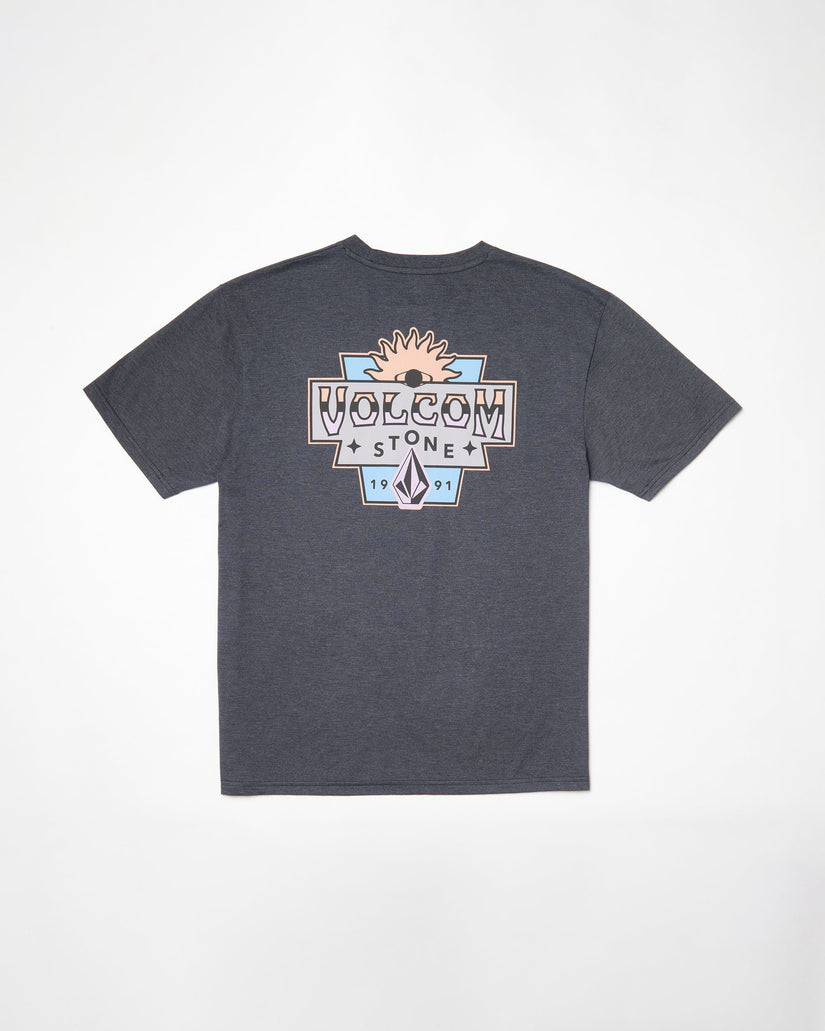 Sure Thing T-shirt - HEATHER BLACK