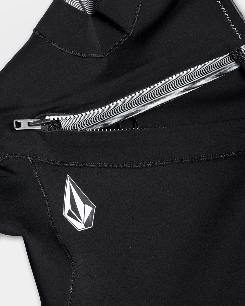 Modulator 4/3Mm Chest Zip Full Wetsuit - Black