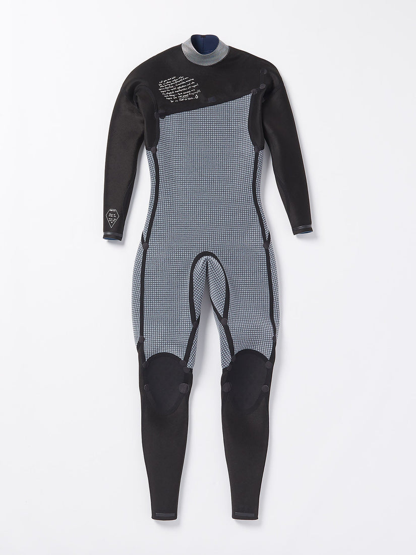 Modulator 4/3Mm Chest Zip Wetsuit- Cruzer Blue