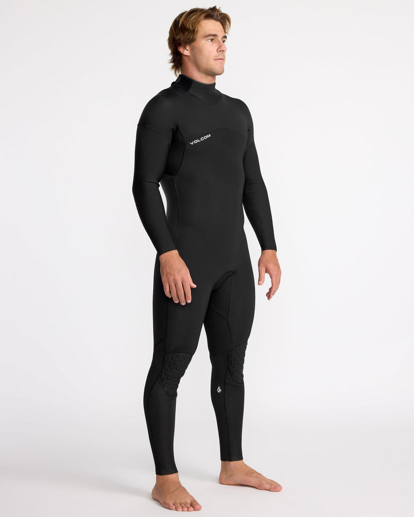 Modulator 4/3Mm Long Sleeve Back Zip Wetsuit - Black