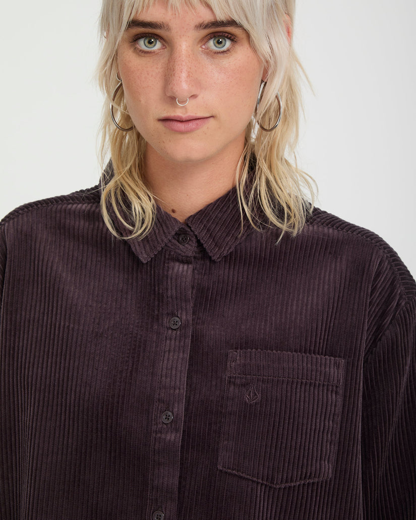 Weellow Corduroy Shirt - Raisin