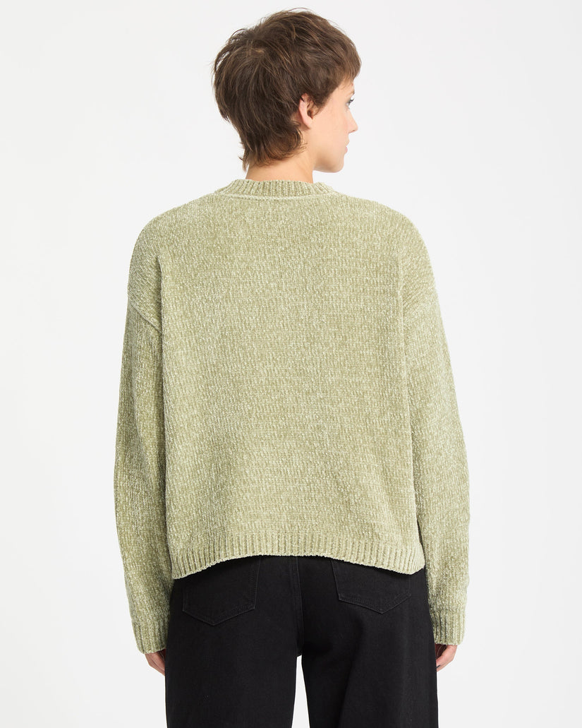 Bubble Tease Sweater - Green Tea