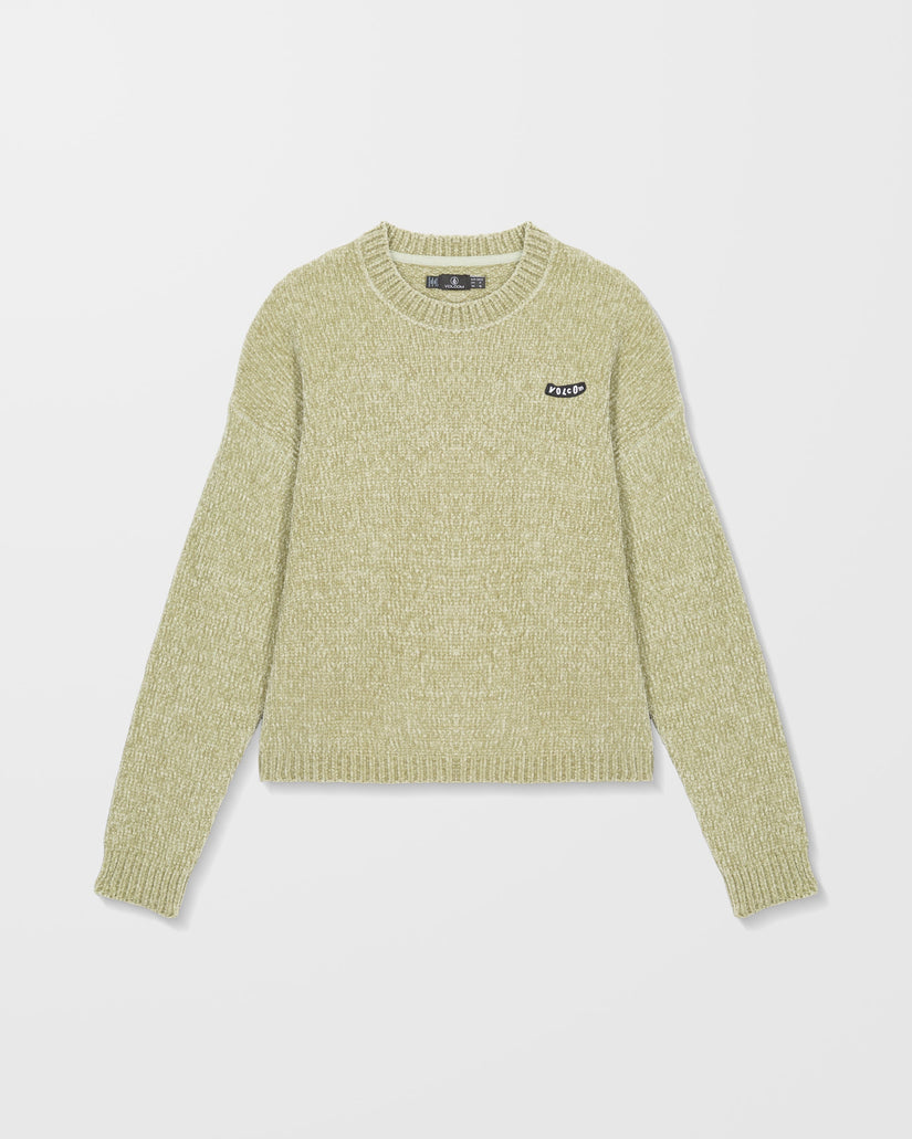 Bubble Tease Sweater - Green Tea
