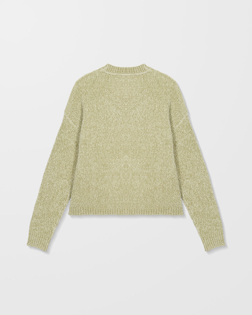 Bubble Tease Sweater - Green Tea