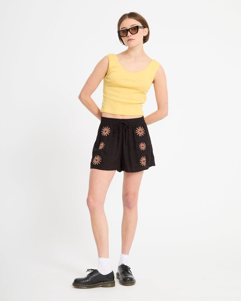 Midnite Ramble Short - Vintage Black