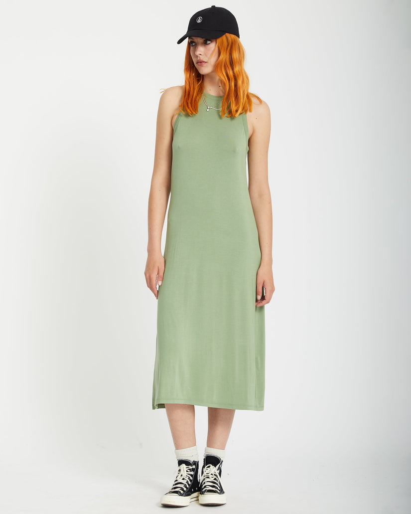 Stonelight Dress - GRASS GREEN