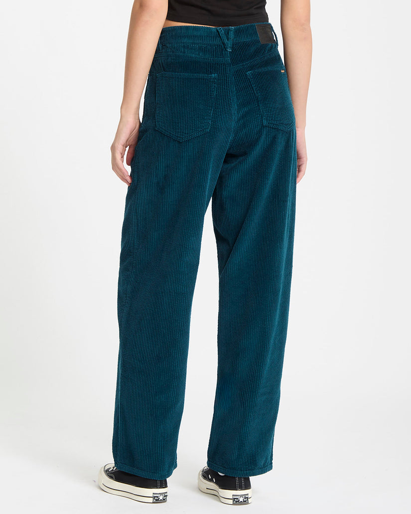 Weellow II Corduroy Trousers - Emerald Green