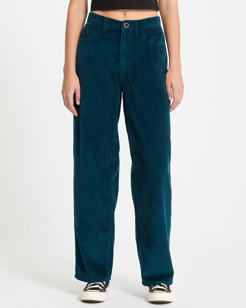 Weellow II Corduroy Trousers - Emerald Green