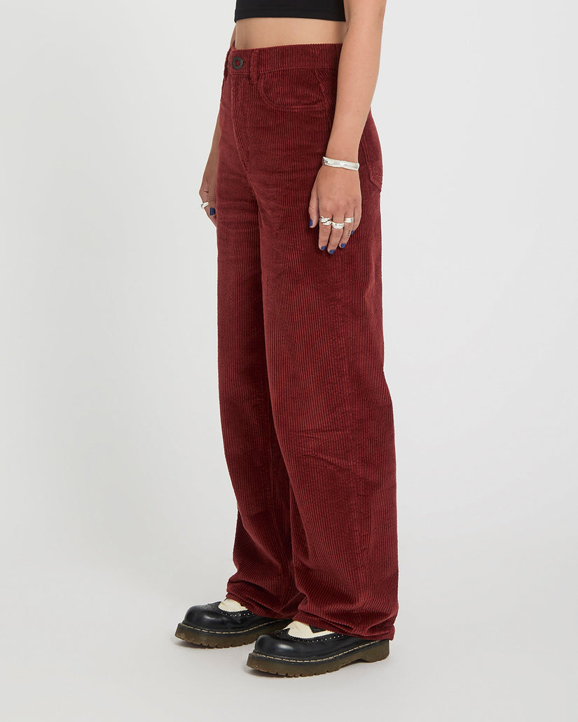 Weellow II Corduroy Trousers - Brick