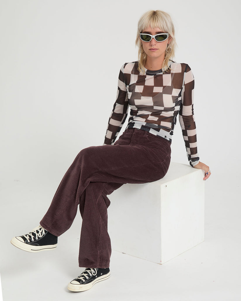 Weellow II Corduroy Trousers - Raisin