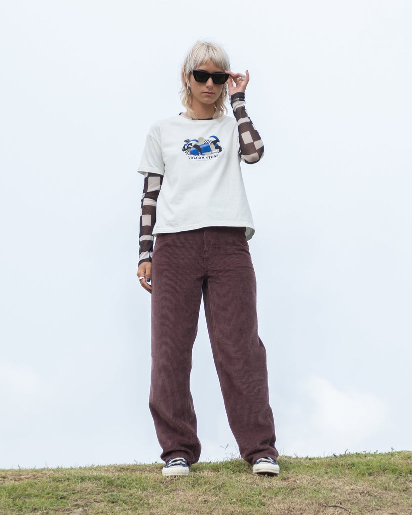 Weellow II Corduroy Trousers - Raisin