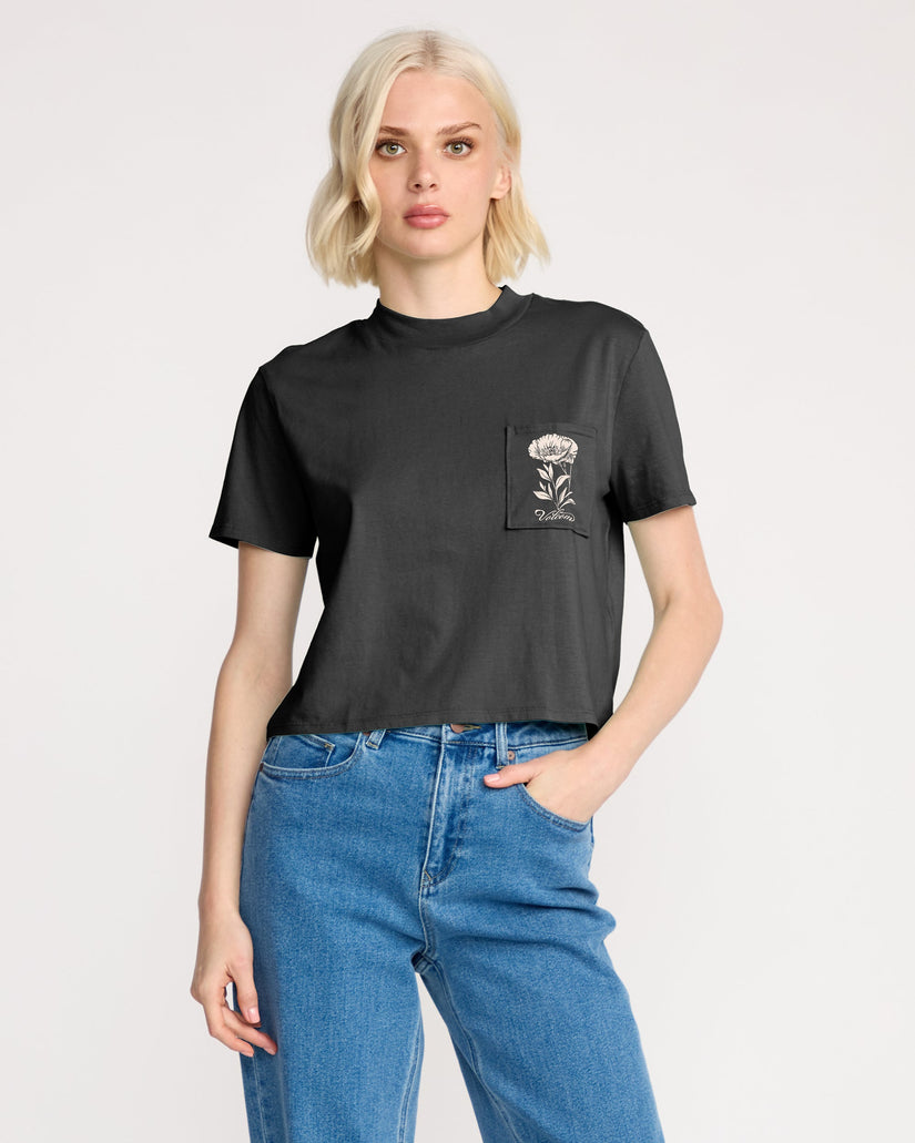 Pocket Dial T-Shirt - Vintage Black
