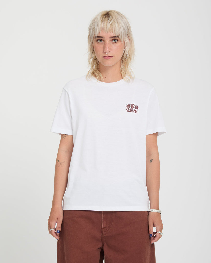 Radical Daze Up T-Shirt - White