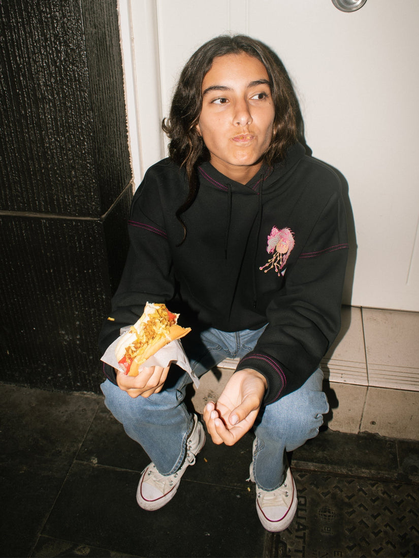Tetsunori Hoodie - BLACK