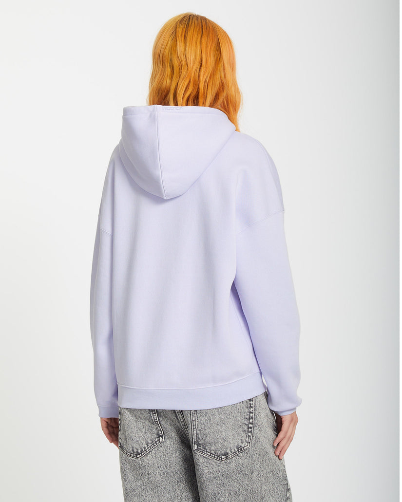 Stone Heart Up Hoodie - DUSTY LAVENDER